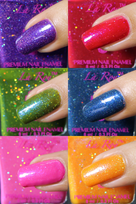 Birthstone Collection Part 1 + Free Glass Slipper Glossy Top Coat