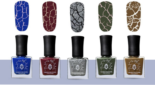 Crackle Me Good - Full Set + Free Glass Slipper Glossy Top Coat